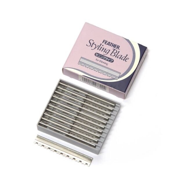 Caja 10 Cuchillas Feather Styling-W