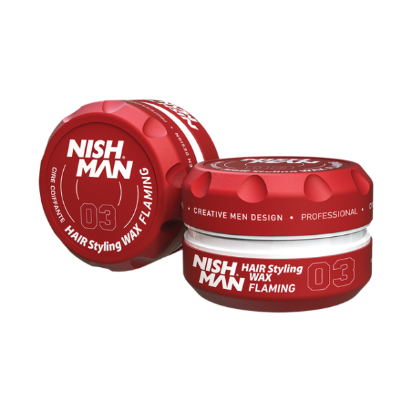 Nishman Aqua Hair Styling Wax 03 Flaming 150 ml