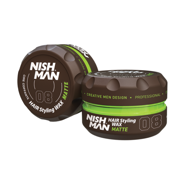 Nishman Aqua Hair Styling Wax 08 Matte 150 ml